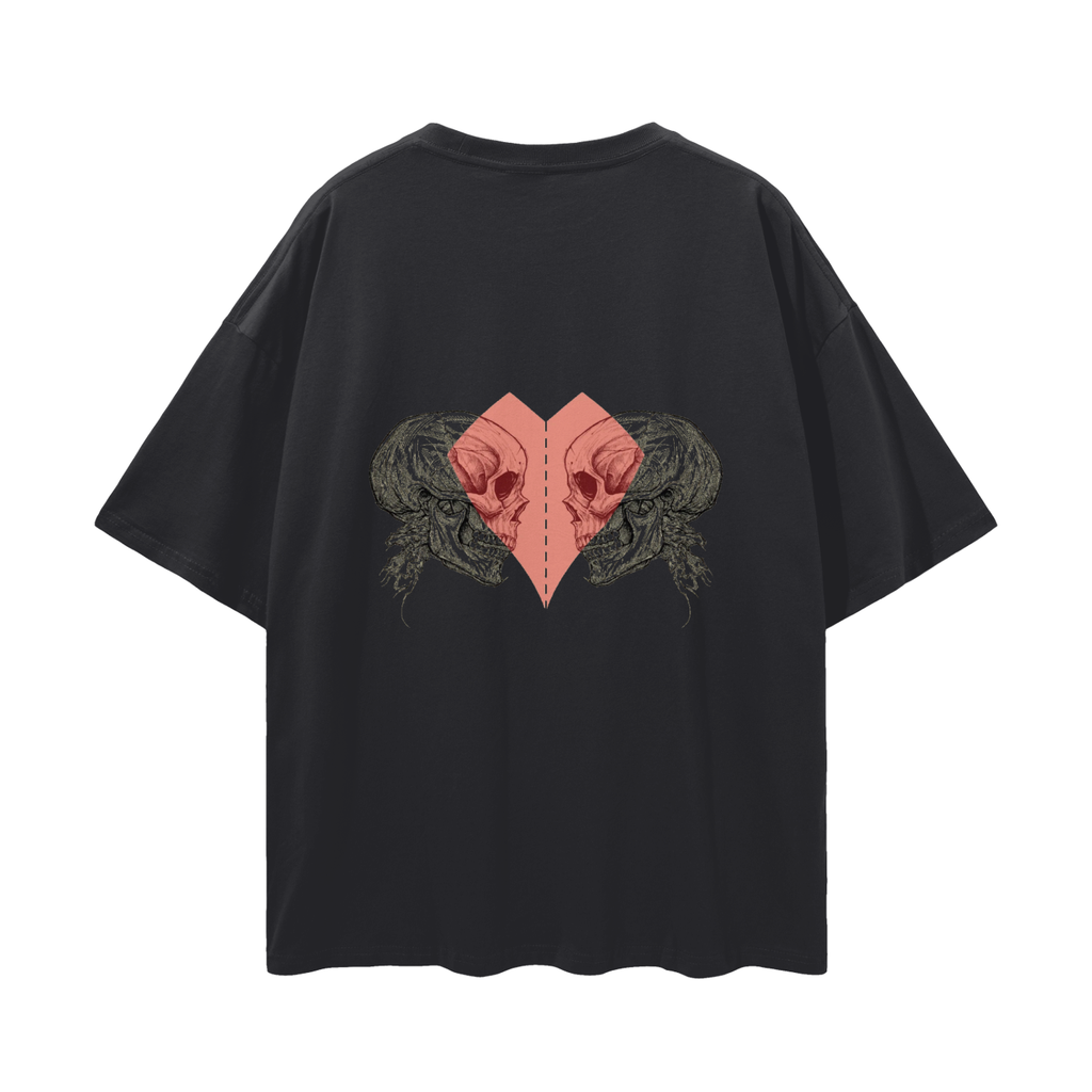 Oversize Deep Drop Shoulder Tee - 190 GSM
